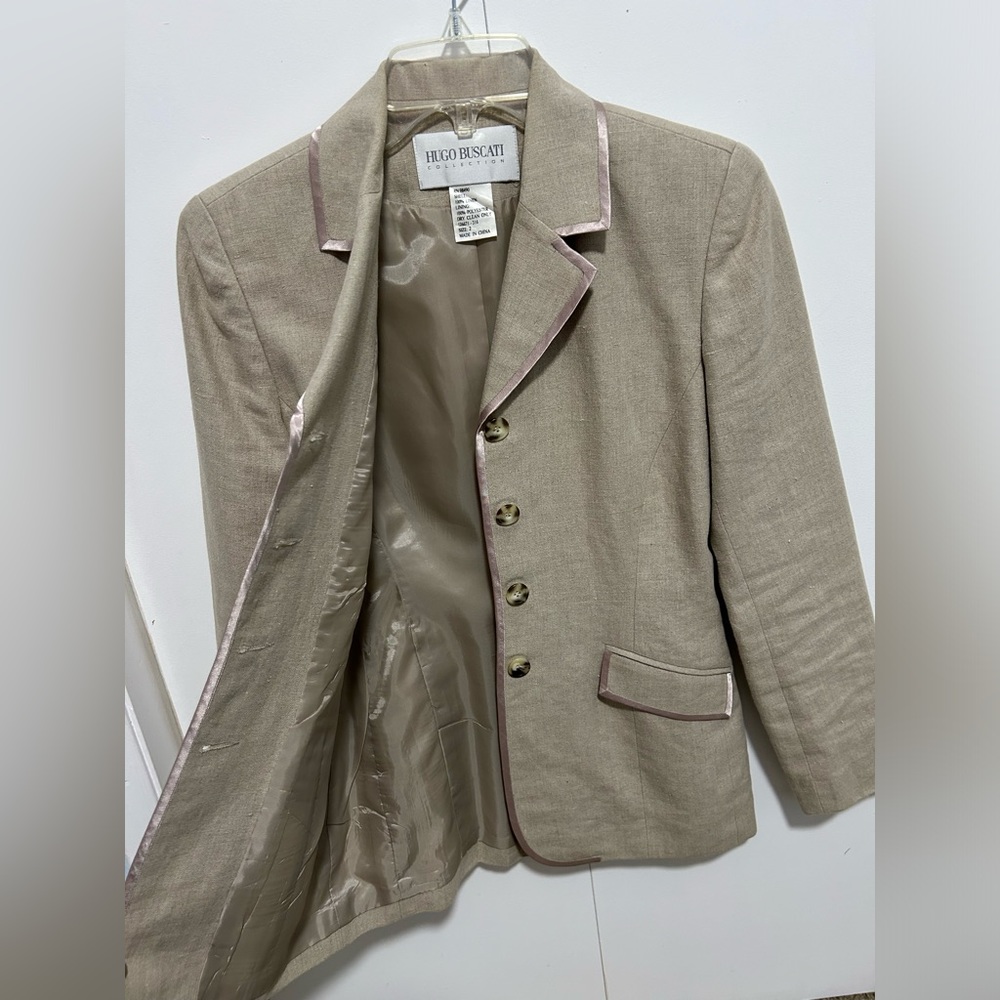 Hugo Bushcati blazer - Size 2 - Linen